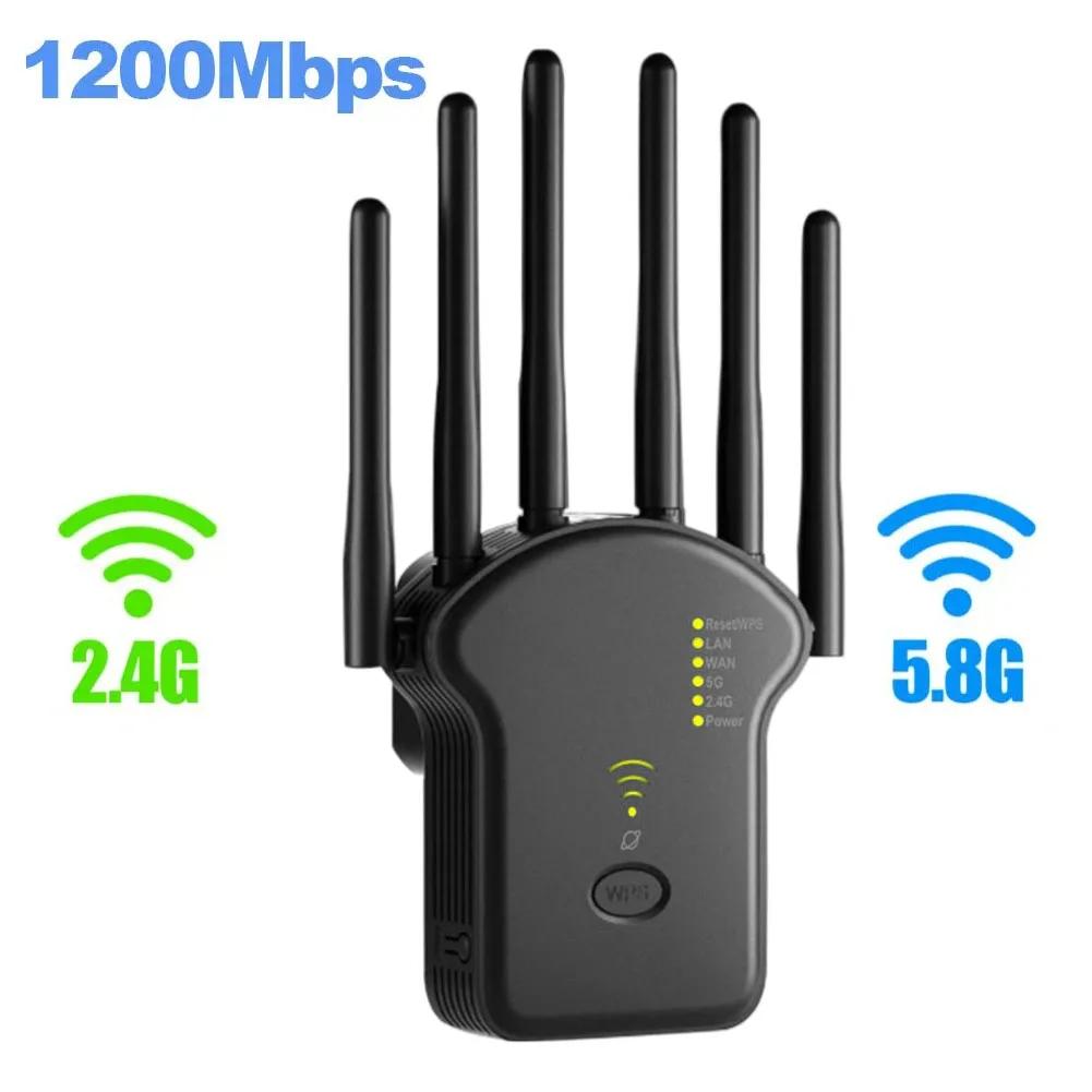   2.4G 5G ׳ Ʈũ , Wi-Fi ȣ , LAN/WAN Ʈ, Ȩ ǽ WPS , 300Mbps, 1200Mbps